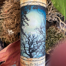 Load image into Gallery viewer, Shadows &amp; Moonlight Samhain Ritual Ancestor Altar Candle
