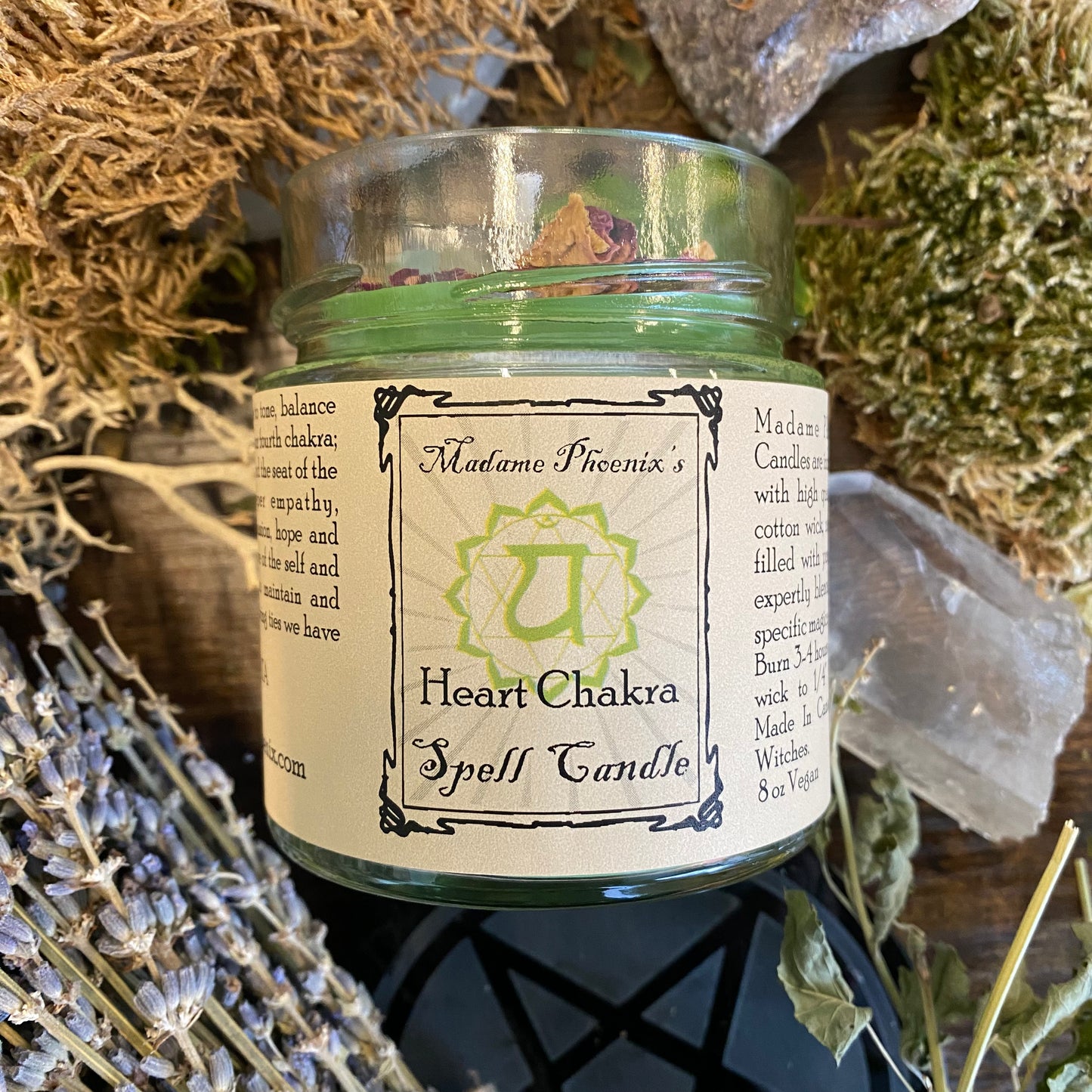 Bougies de sorts de guérison et d’équilibrage des chakras