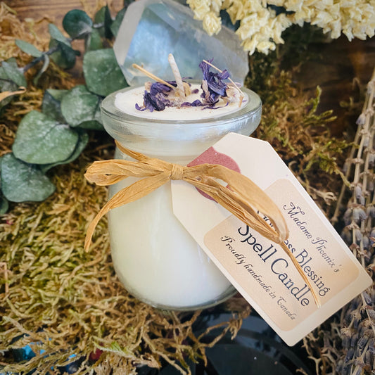 Goddess Blessing Mini Spell Bougies avec mélange magique d’huile essentielle