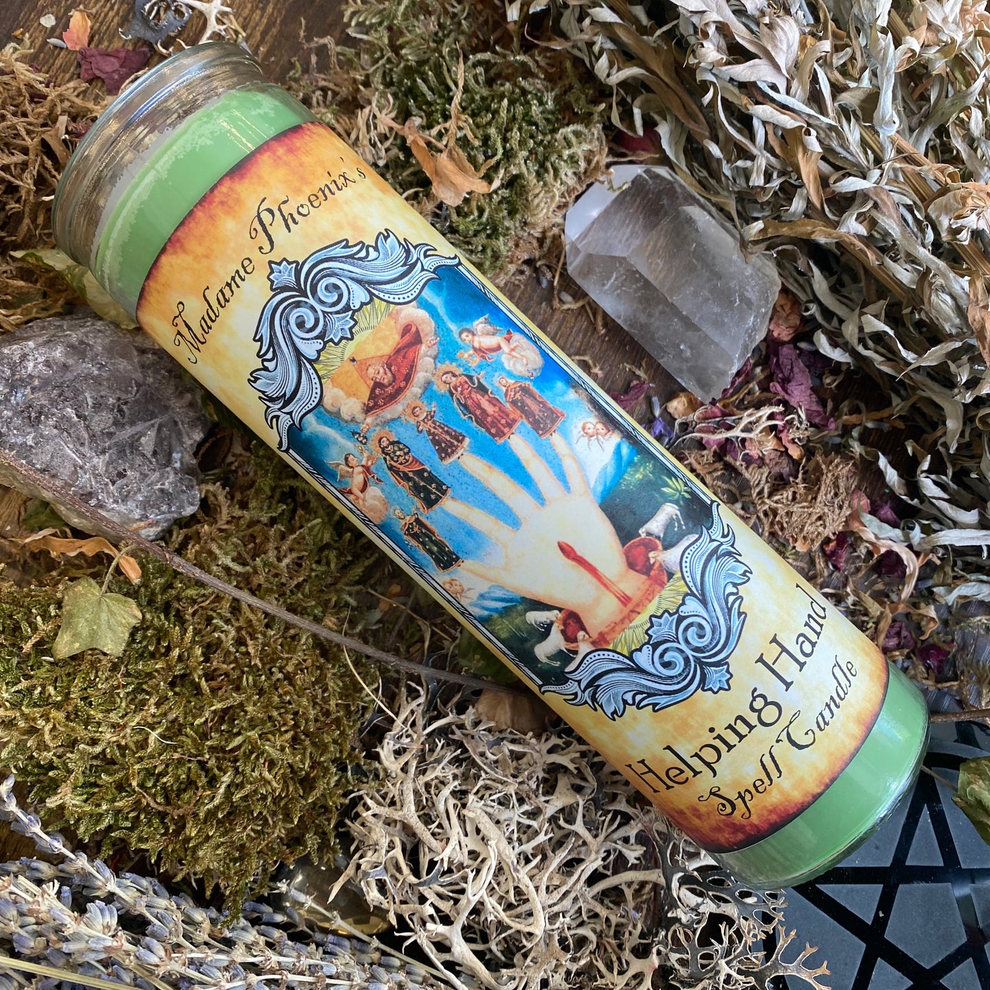 Helping Hand 7 Day Spell Candle