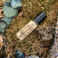 Mélange d'aromathérapie en cristal à rouler en bois d'ambre