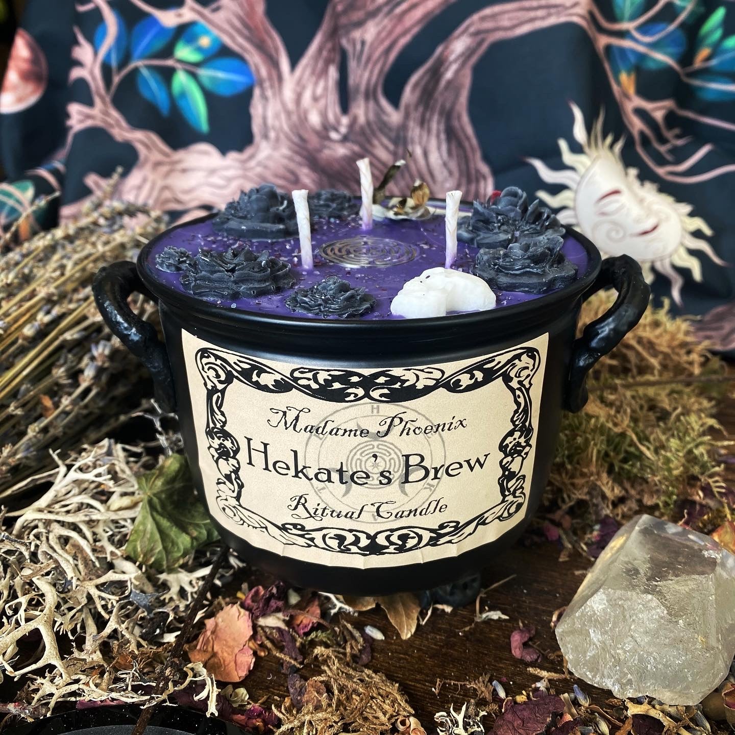 Hekate's Brew Cauldron Candle