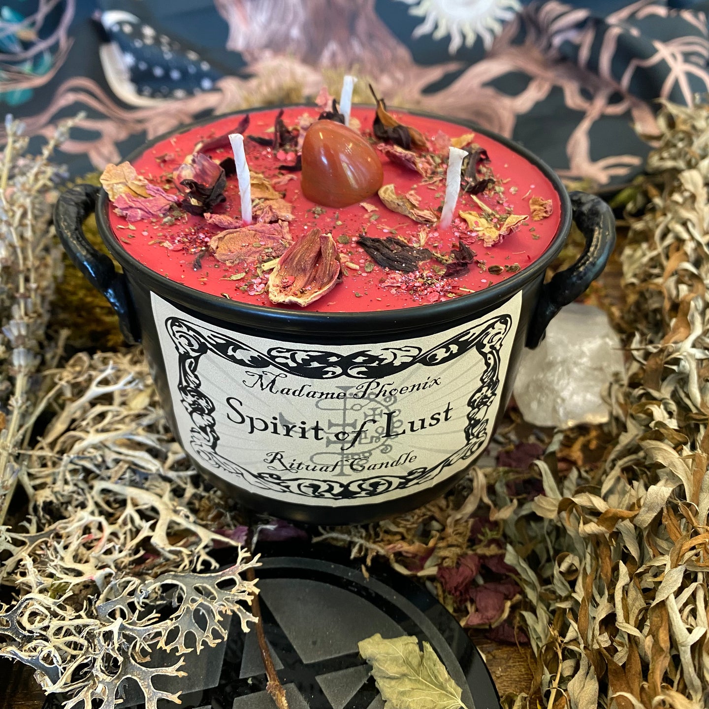Spirit of Lust Cauldron Spell Candle