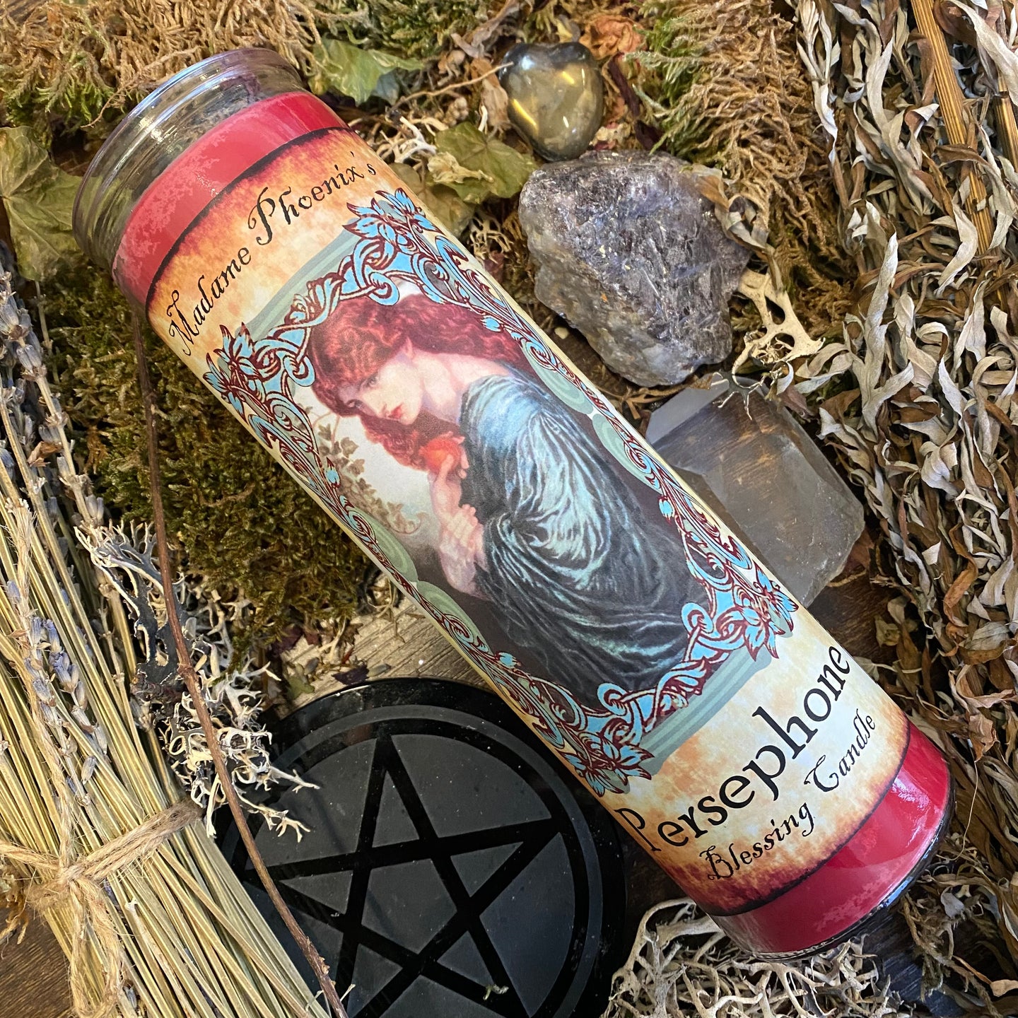 Persephone Ritual Spell Candle