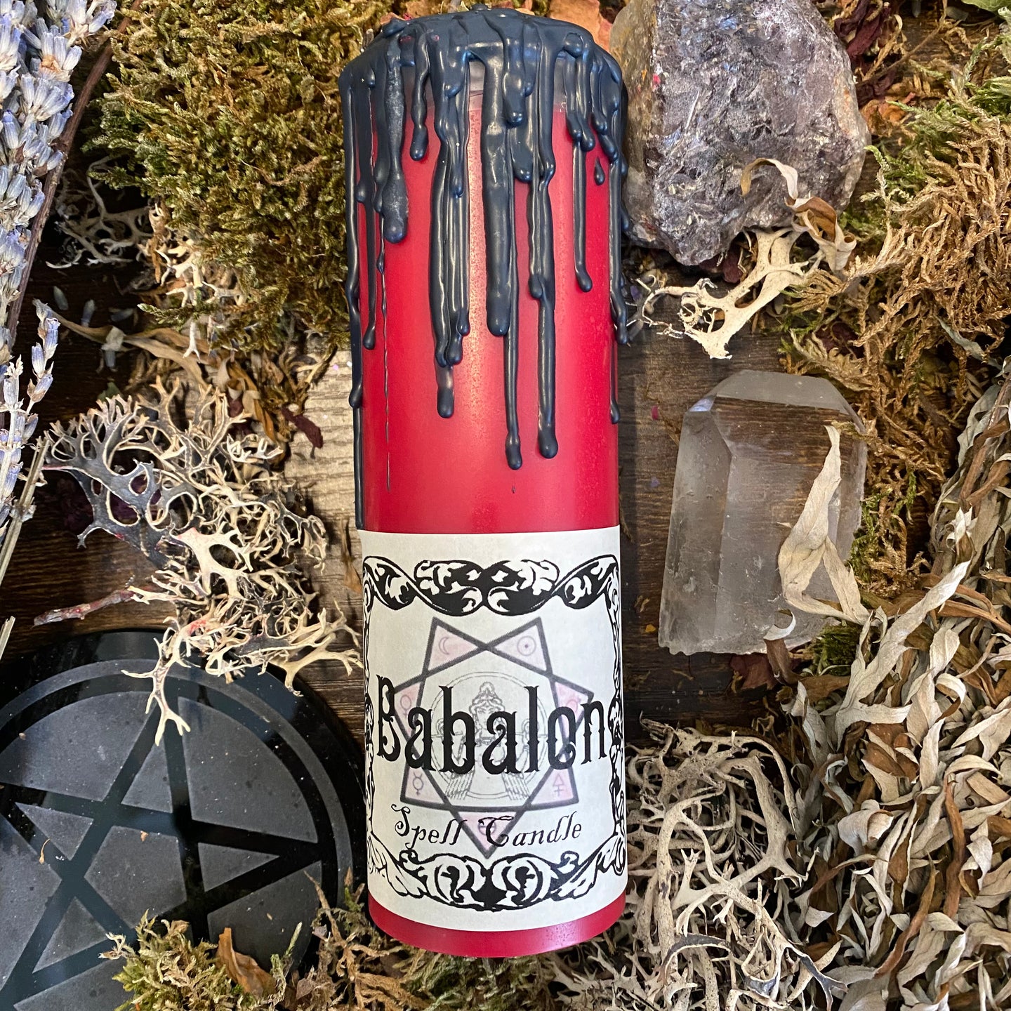 Babalon Scarlet Woman Ritual Spell Candle