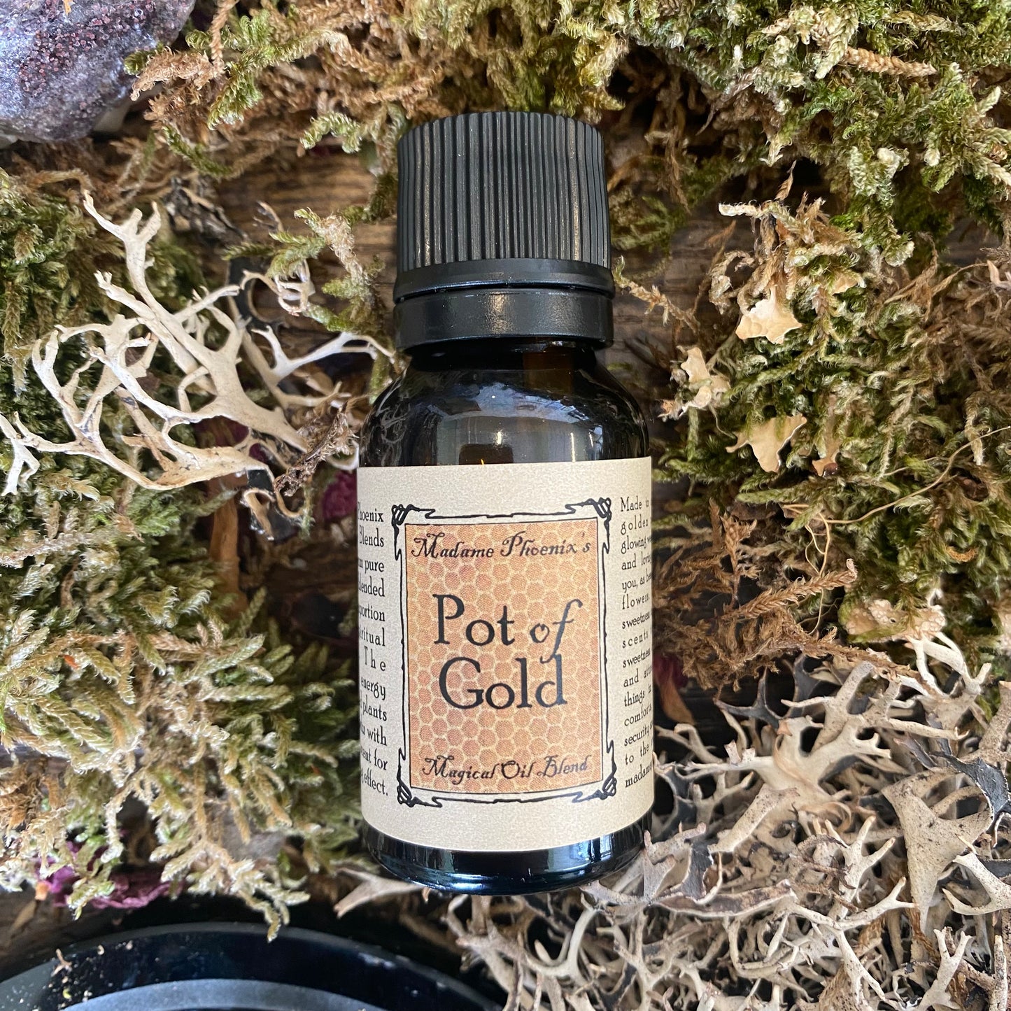 Pot of Gold Spell Oil Dropper