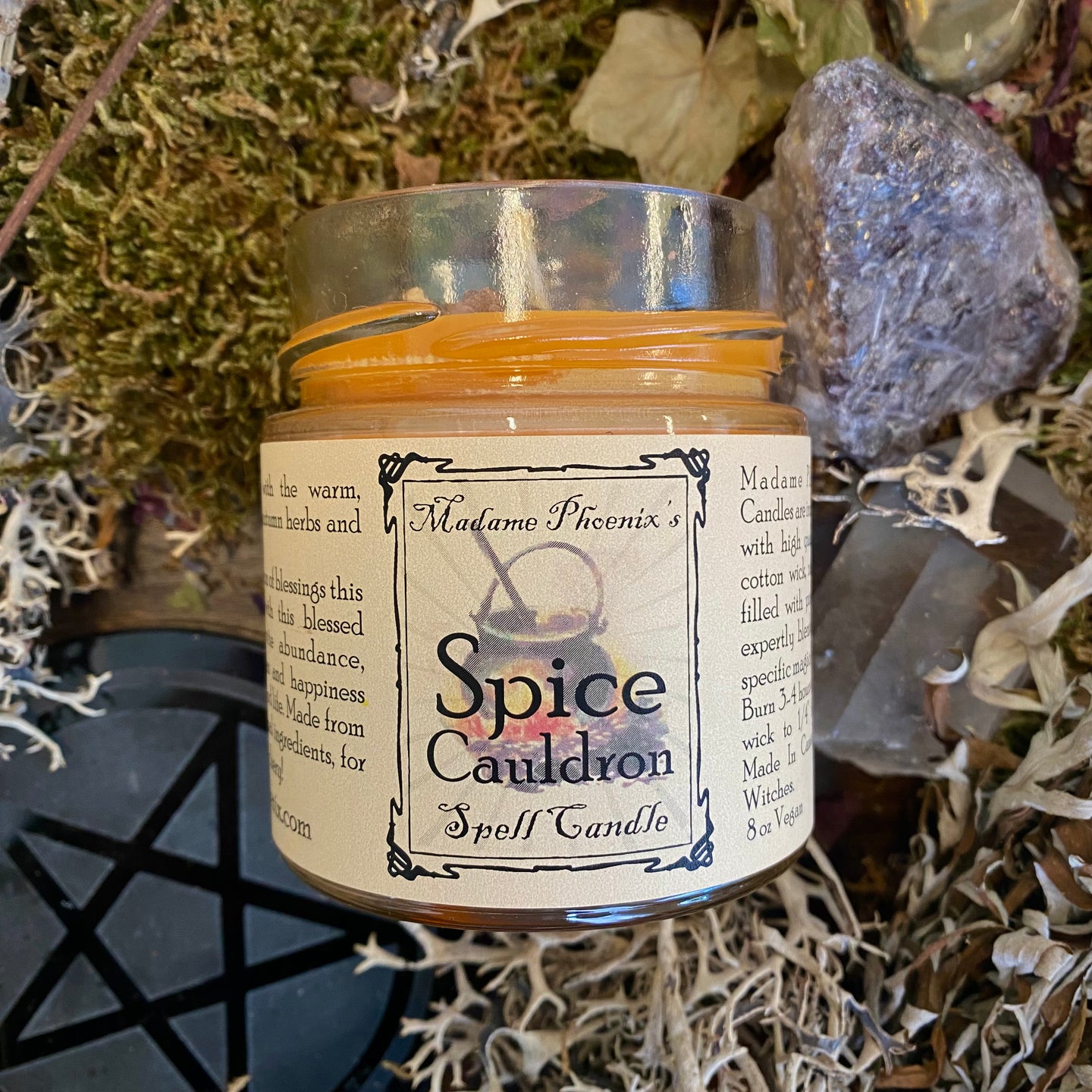 Spice Cauldron Seasonal Autumn Candle