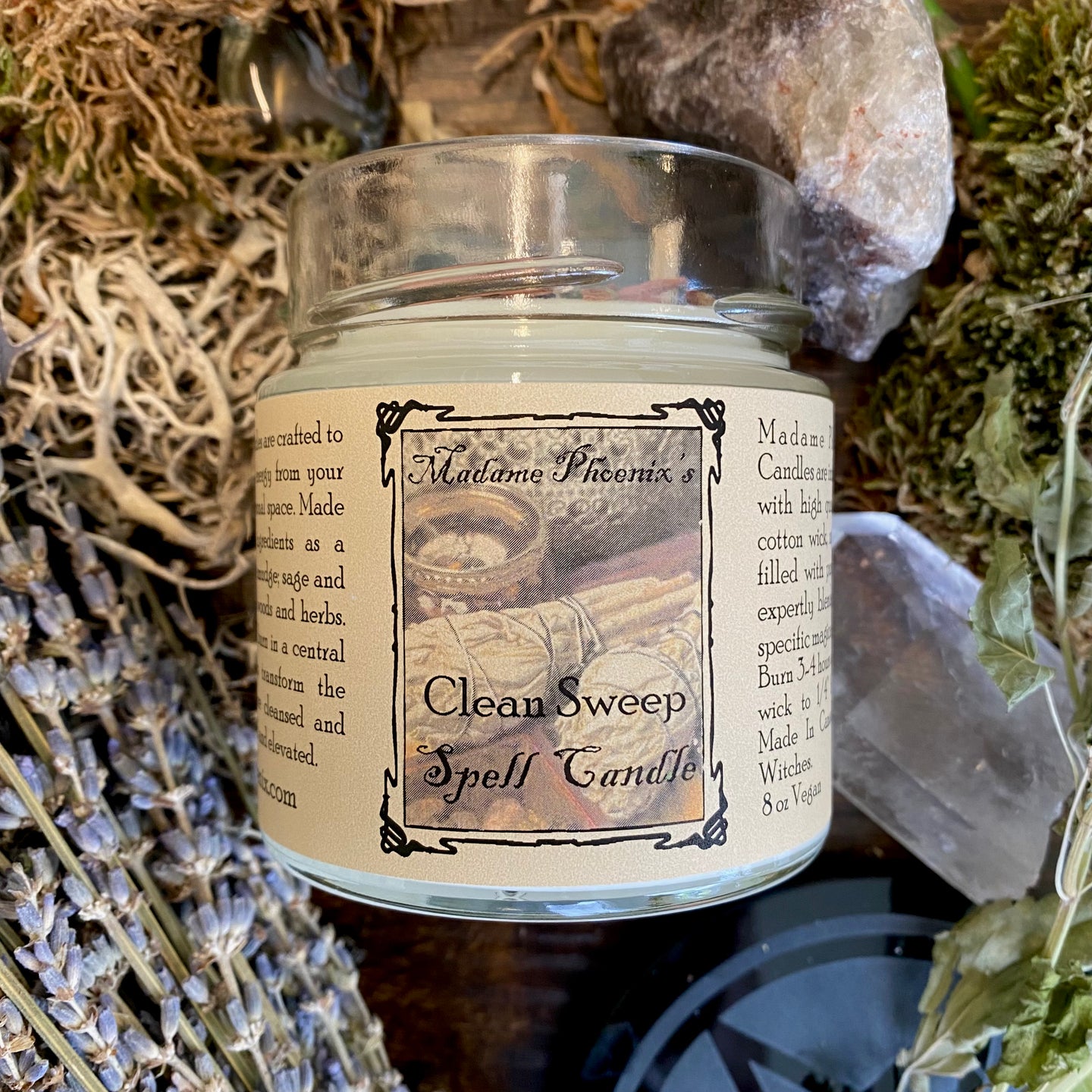 Clean Sweep Cleansing & Blessing Candle