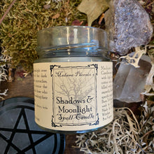Load image into Gallery viewer, Shadows &amp; Moonlight Samhain Ritual Ancestor Altar Candle
