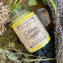 Load image into Gallery viewer, Crystal Magic Citrine Spell Candle
