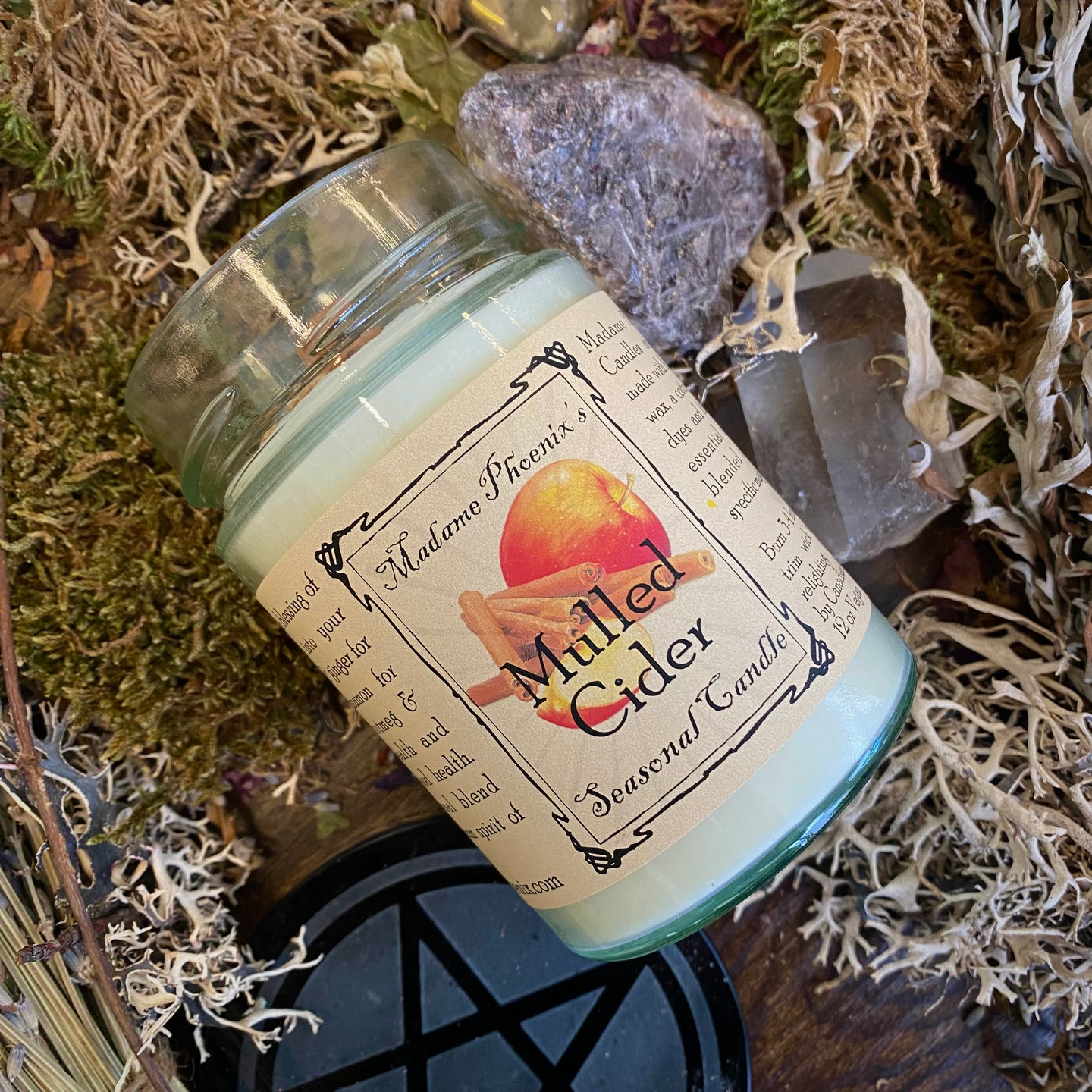 Mulled Cider Spiced House Blessing Candle