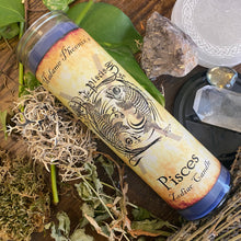 Load image into Gallery viewer, Zodiac Magic Pisces Spell Candle
