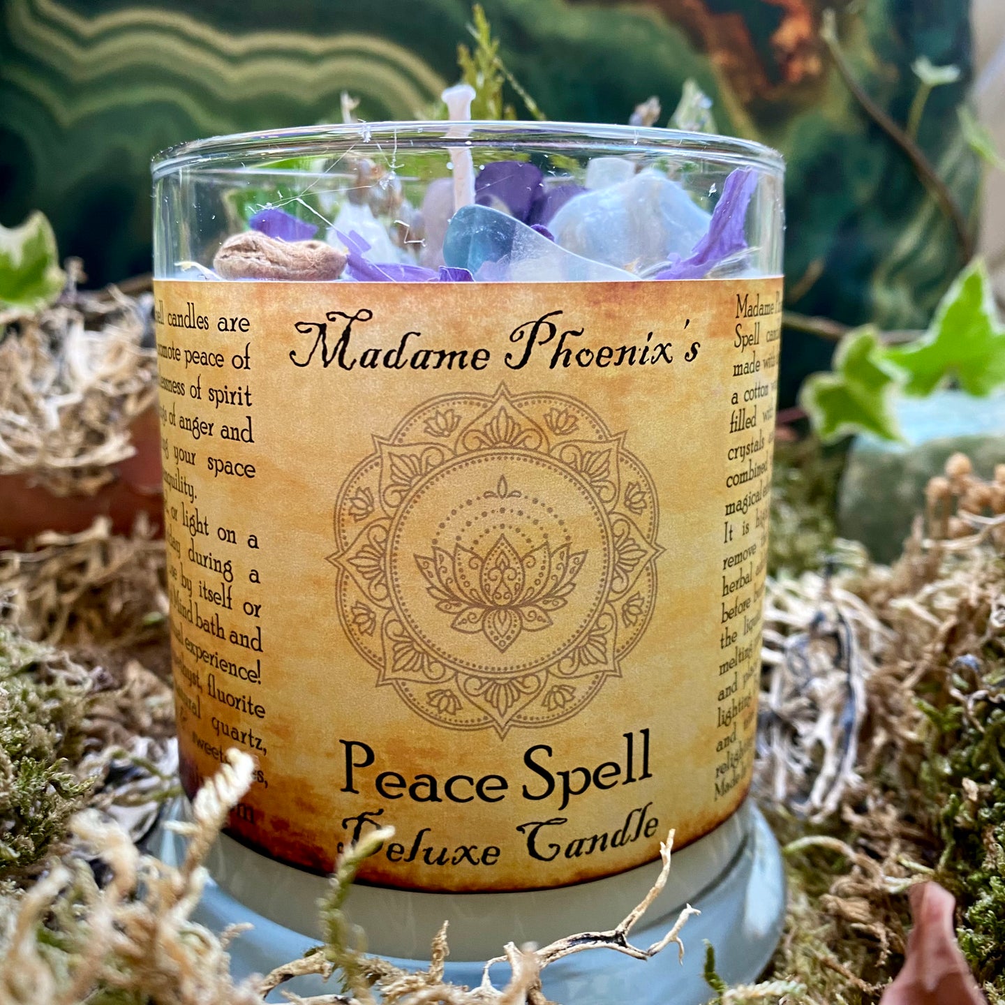 Peace Deluxe LIMITED EDITION Spell Candle