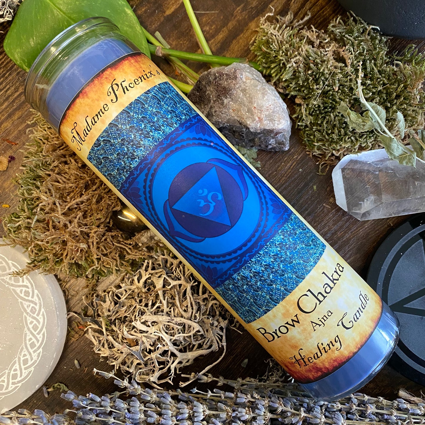 Bougies de sort de 7 jours de guérison et d’équilibrage des chakras