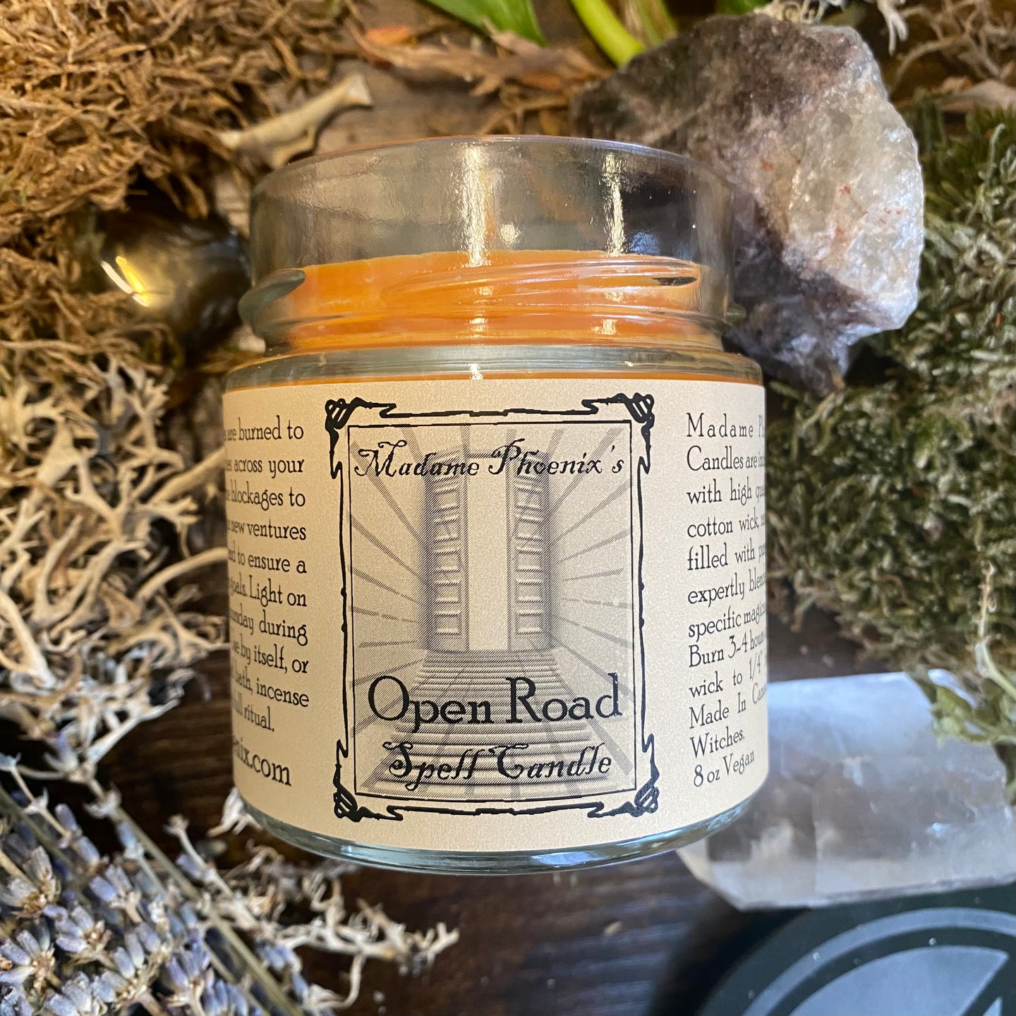 Open Road Magical Spell Candle
