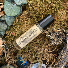 Charger l&#39;image dans la galerie, Rouleau d&#39;aromathérapie d&#39;acupression en cristal de Quartz clair sur parfum naturel
