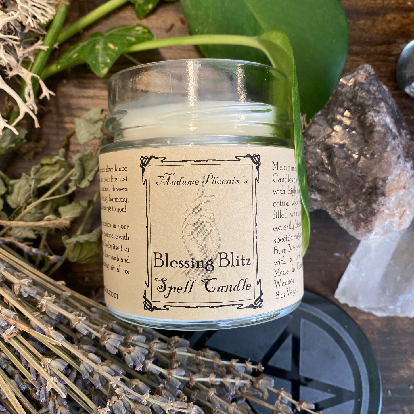 Blessing Blitz Magic Spell Candle