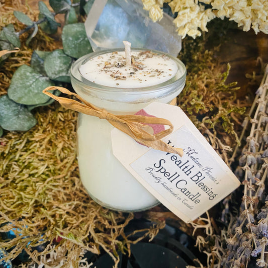 Mini bougies de sort de bénédiction de richesse avec mélange magique d’huile essentielle