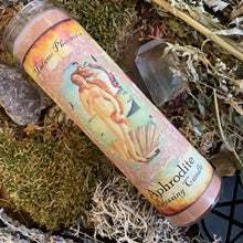 Load image into Gallery viewer, Aphrodite Love Ritual Altar Candle
