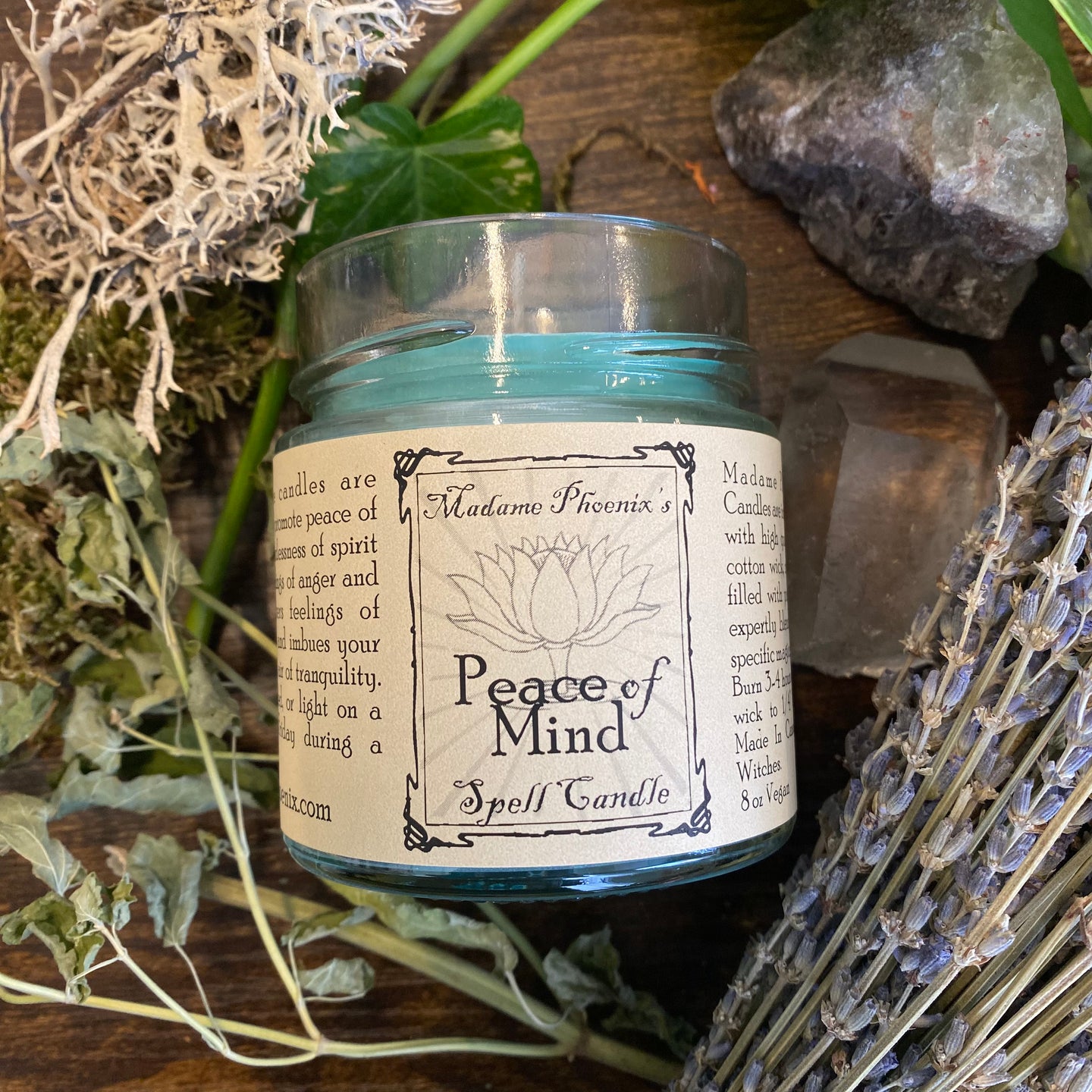 Peace of Mind Magic Spell Aromatherapy Candle