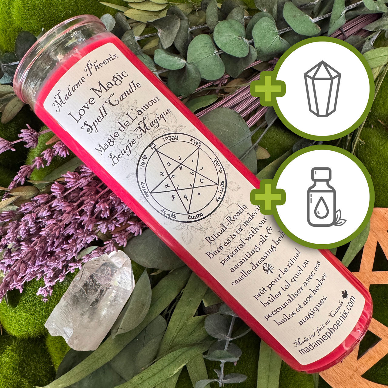 Love Magic 7 Day Candle - Customizable!