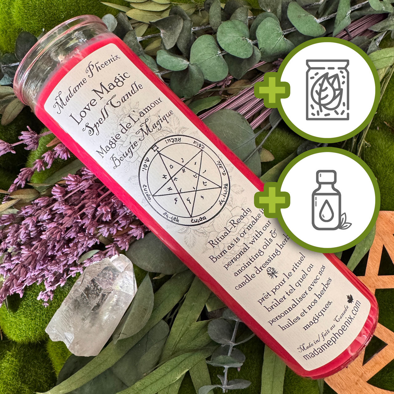 Love Magic 7 Day Candle - Customizable!