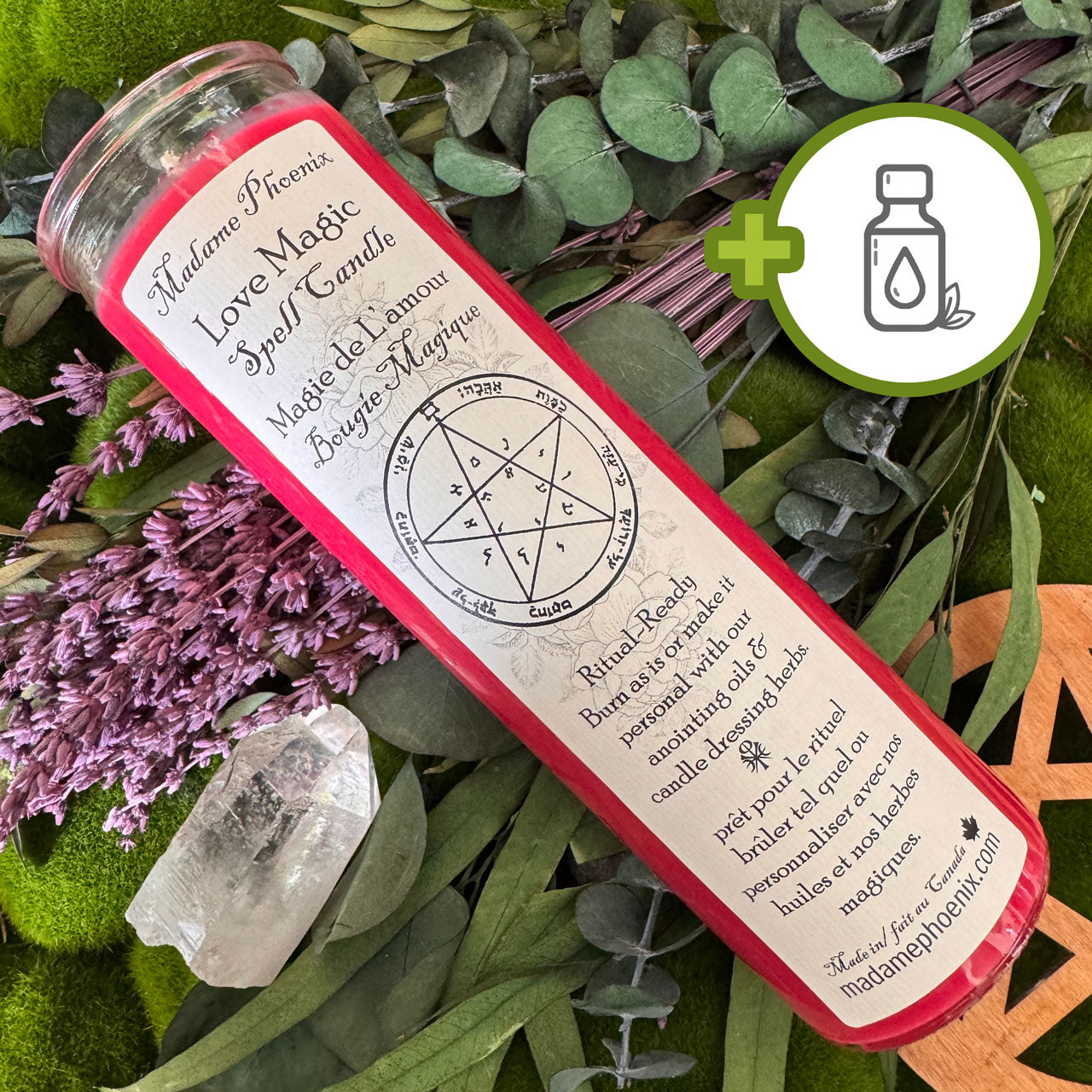 Love Magic 7 Day Candle - Customizable!