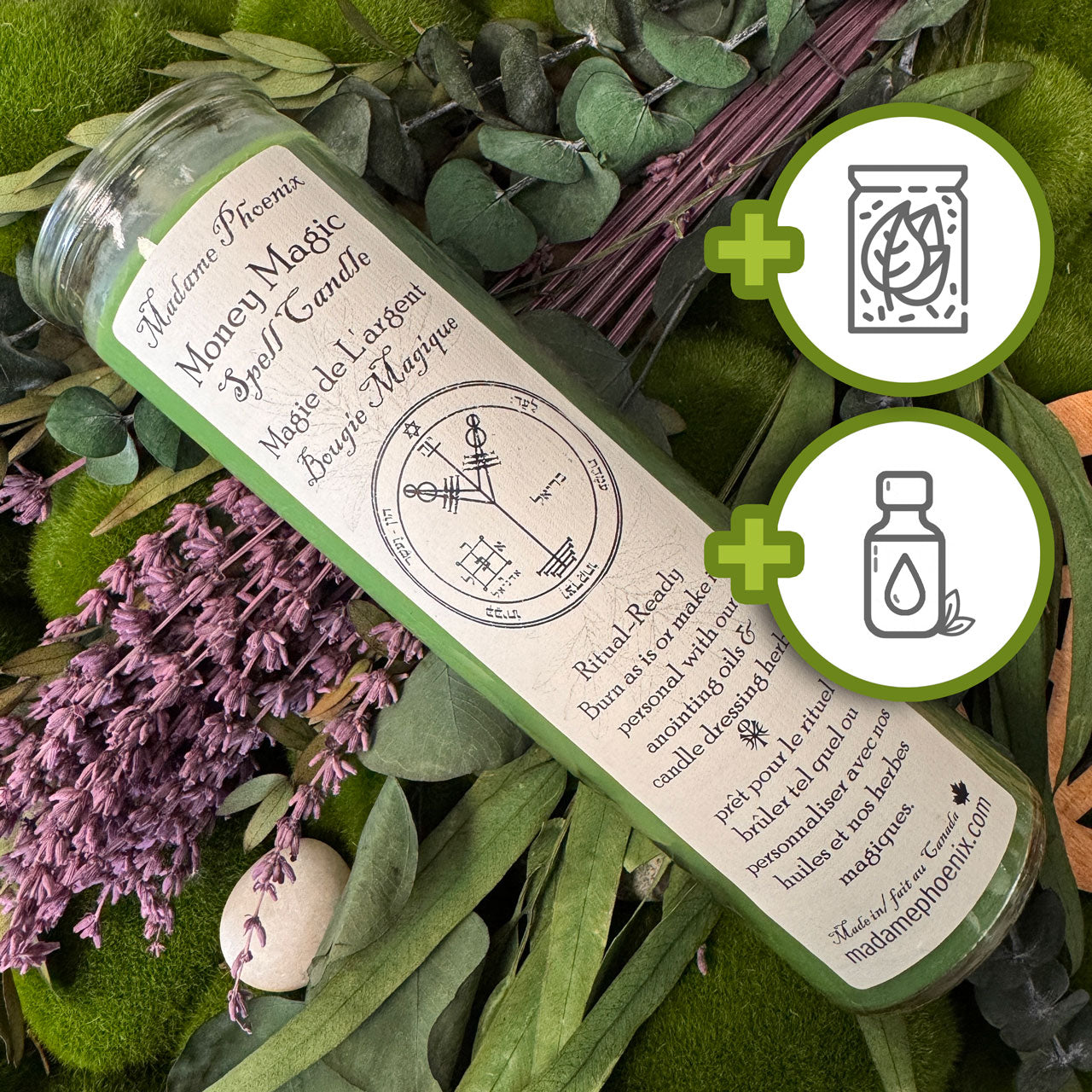 Money Magic 7 Day Candle - Customizable!