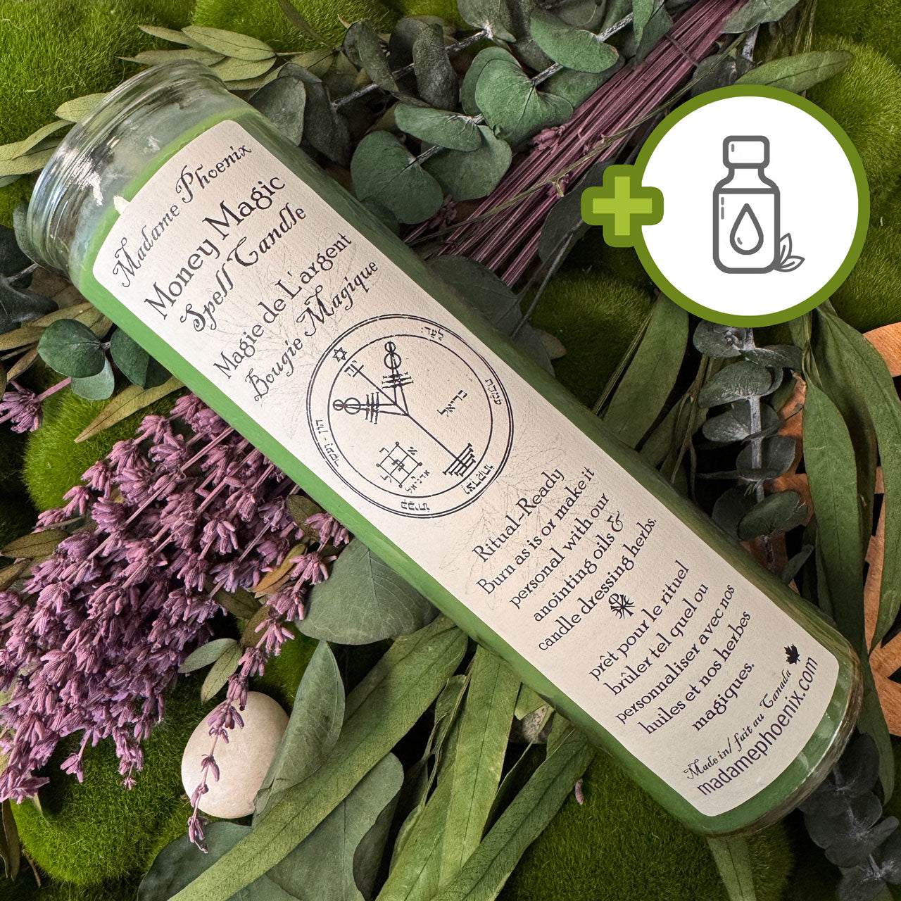 Money Magic 7 Day Candle - Customizable!