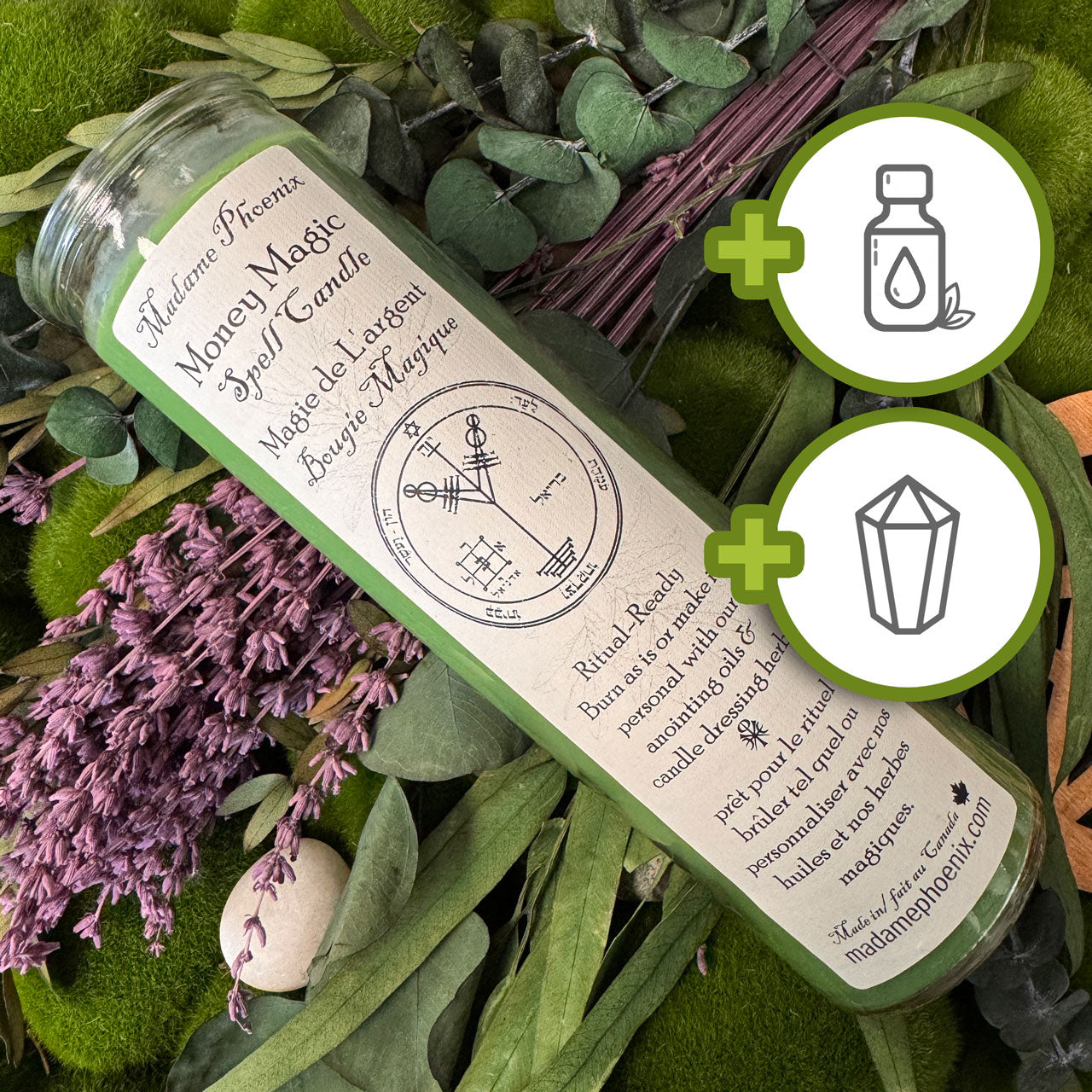 Money Magic 7 Day Candle - Customizable!