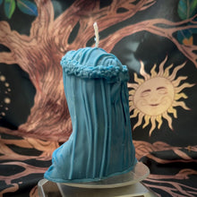 Load and play video in Gallery viewer, Veiled Goddess Altar Candles | Hekate | Persephone | Isis
