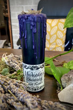 Load and play video in Gallery viewer, Hekate Devotional Witchcraft Tall Pillar Magic Candle
