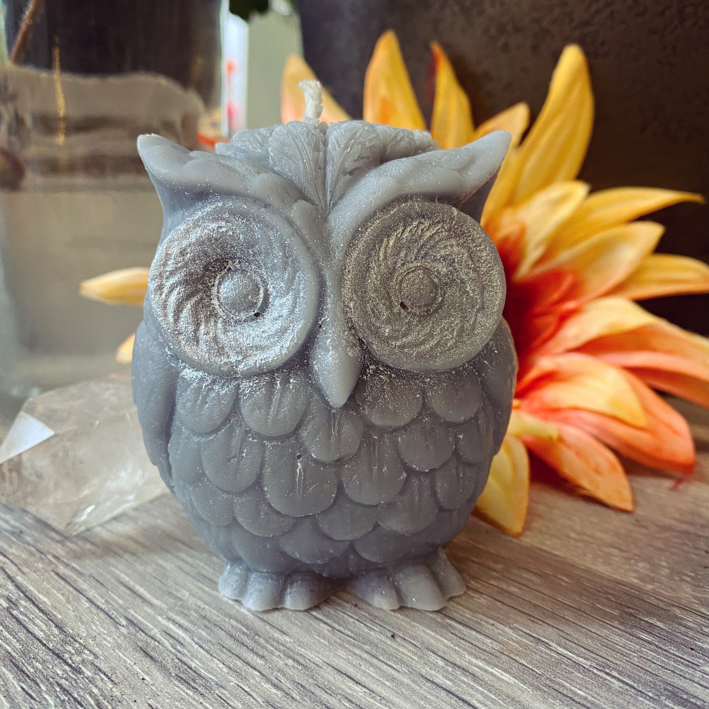Owl Magic Candle