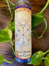 Load image into Gallery viewer, Planetary Magic Jupiter Blessing Spell Candle
