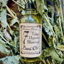Load image into Gallery viewer, 7 Spirit Hyssop Blessing Bath Oil
