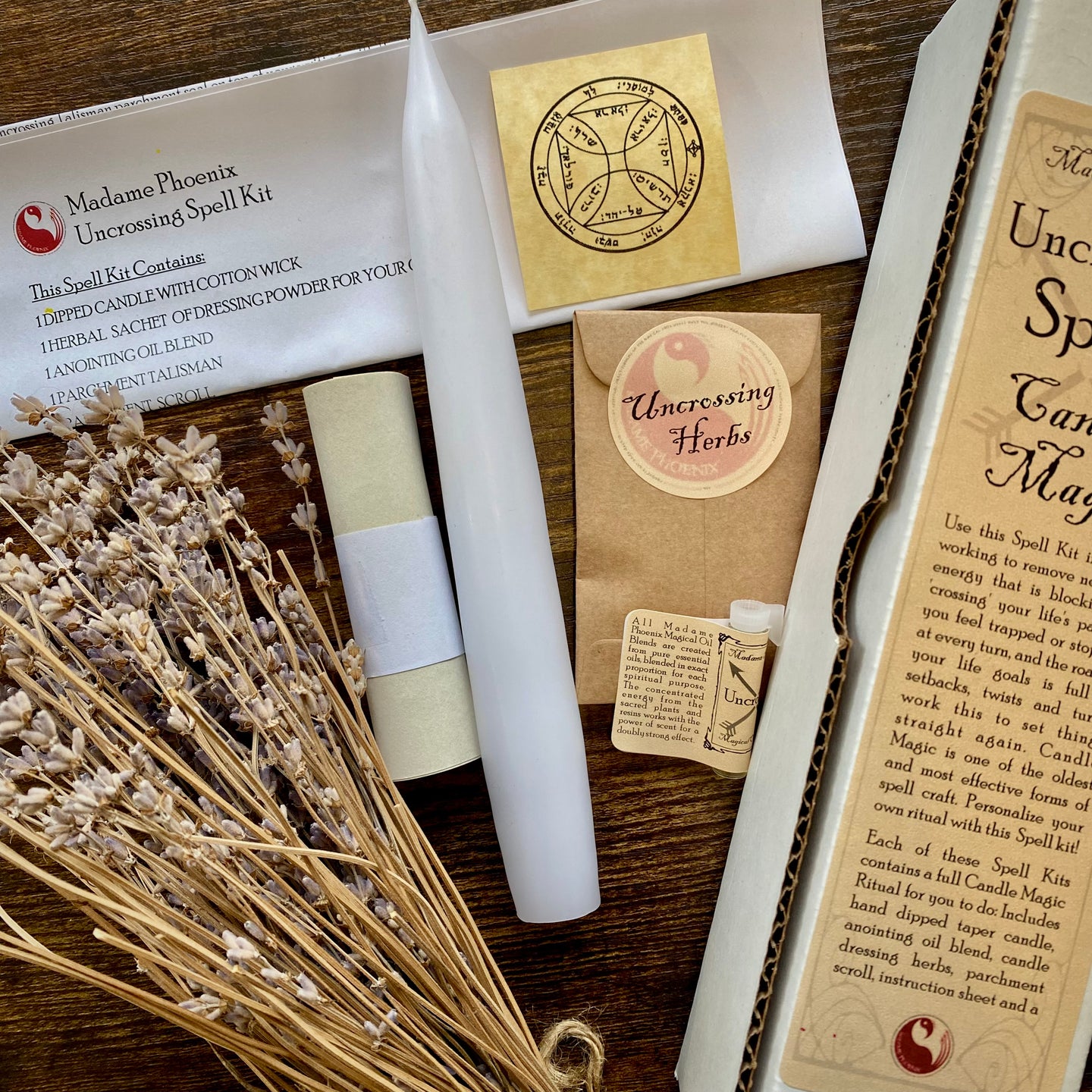 Candle Magic Spell Kit - Uncrossing