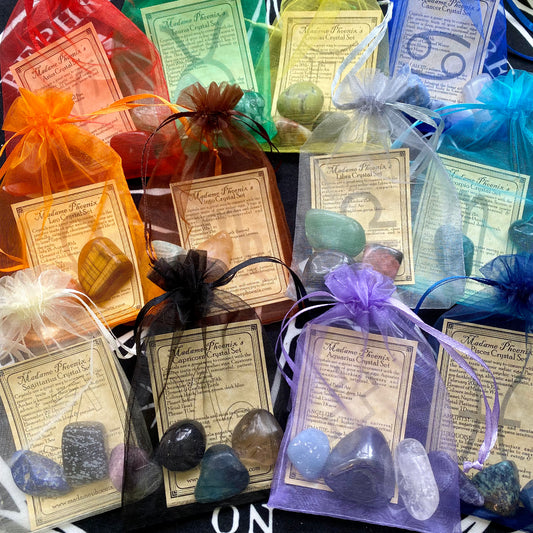 Kits de cristaux magiques du zodiaque
