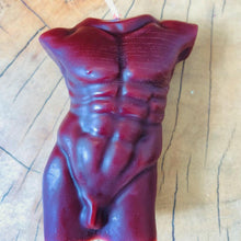 Load image into Gallery viewer, Figure Candle (Male Torso) Gods, Heros, Wild Men Candle
