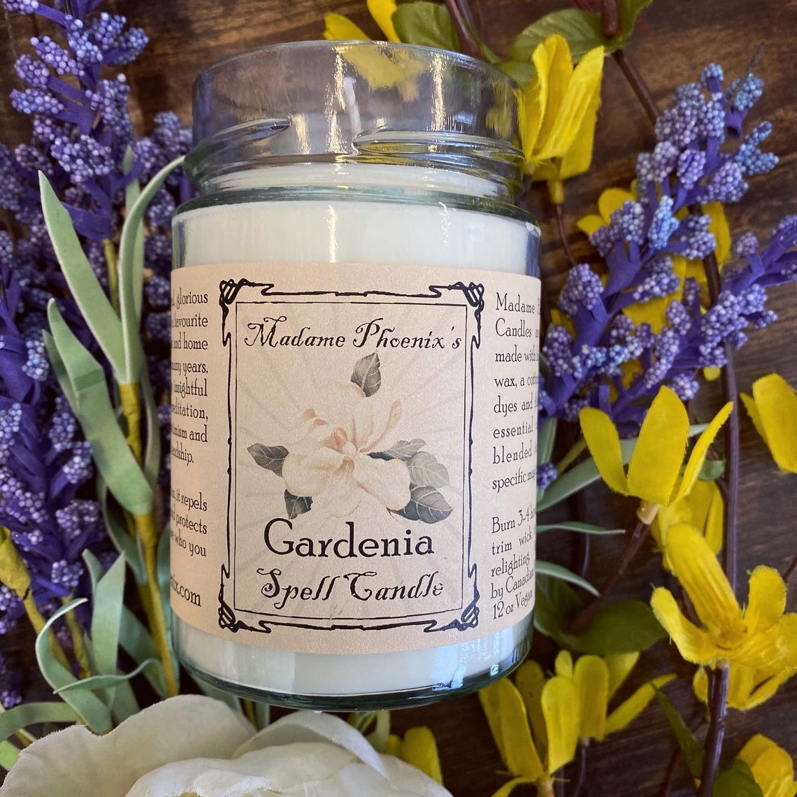 Bougies de fleurs de bénédiction du printemps