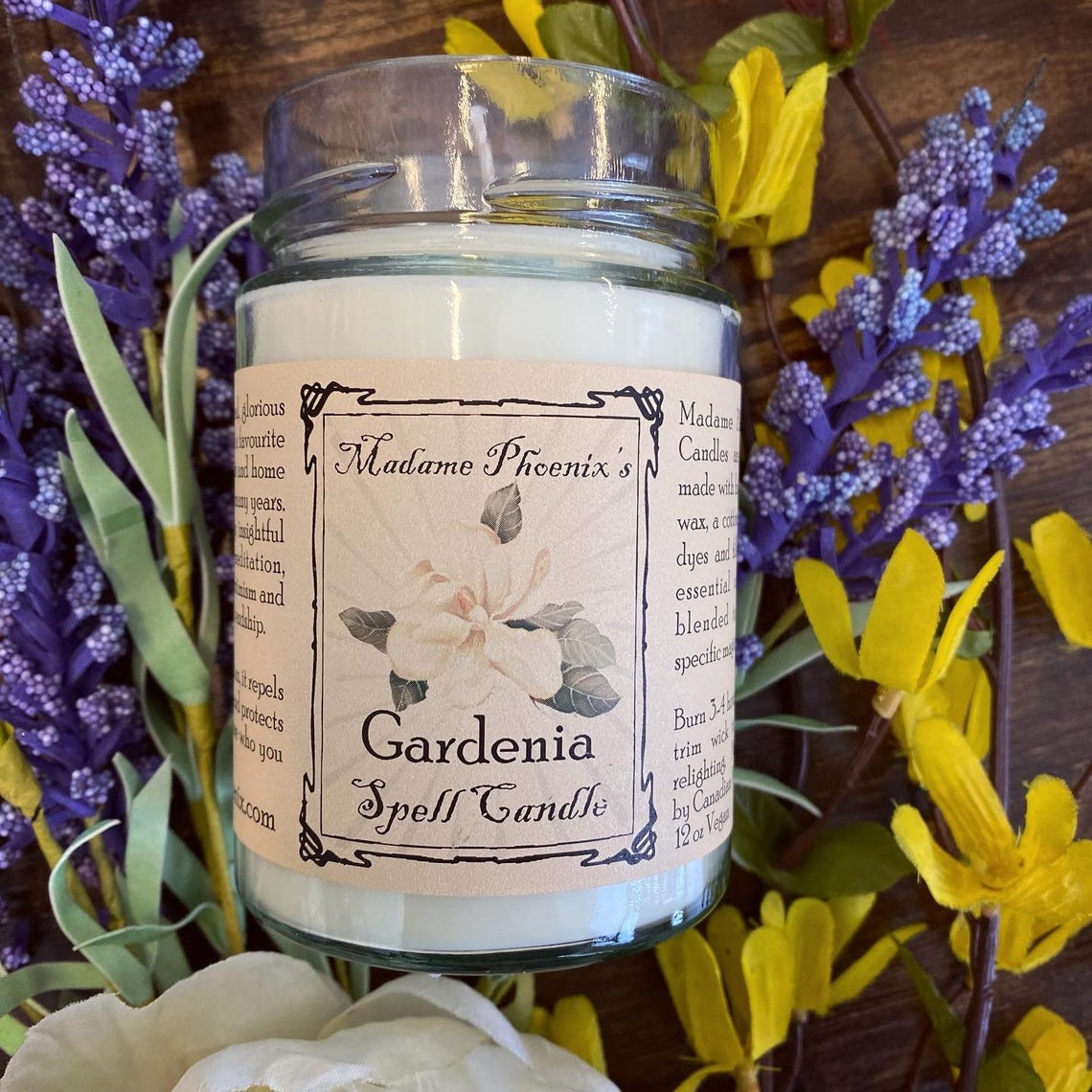 Spring Blessing Flower Candles