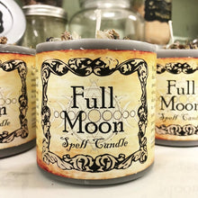 Load image into Gallery viewer, Full Moon Ritual Chunky Pillar Candle
