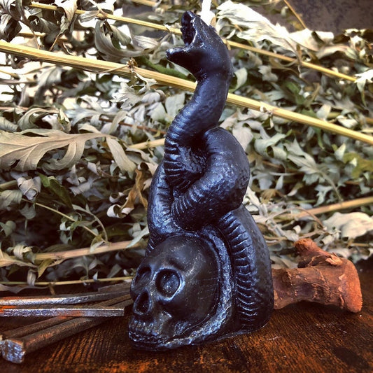 Bougie Serpent pour la Transformation et le Changement Personnel