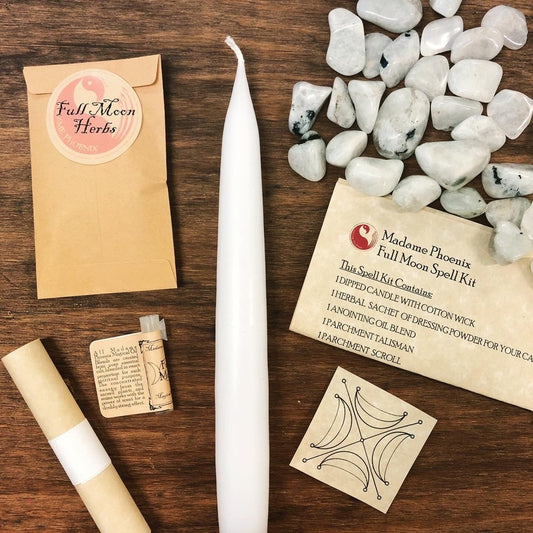 Candle Magic Spell Kit - Full Moon Magic