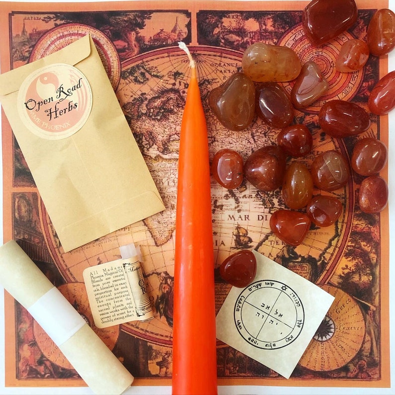 Kit de sorts magiques de bougies - Open Road Magic