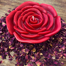 Load image into Gallery viewer, Rose candle | self love | heart healing | love spell
