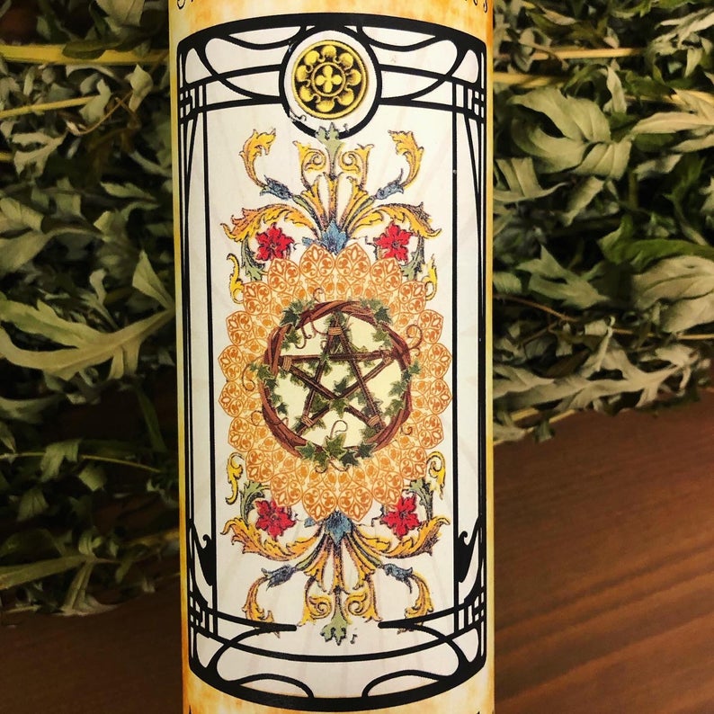Tarot Aces Magic Spell Candles