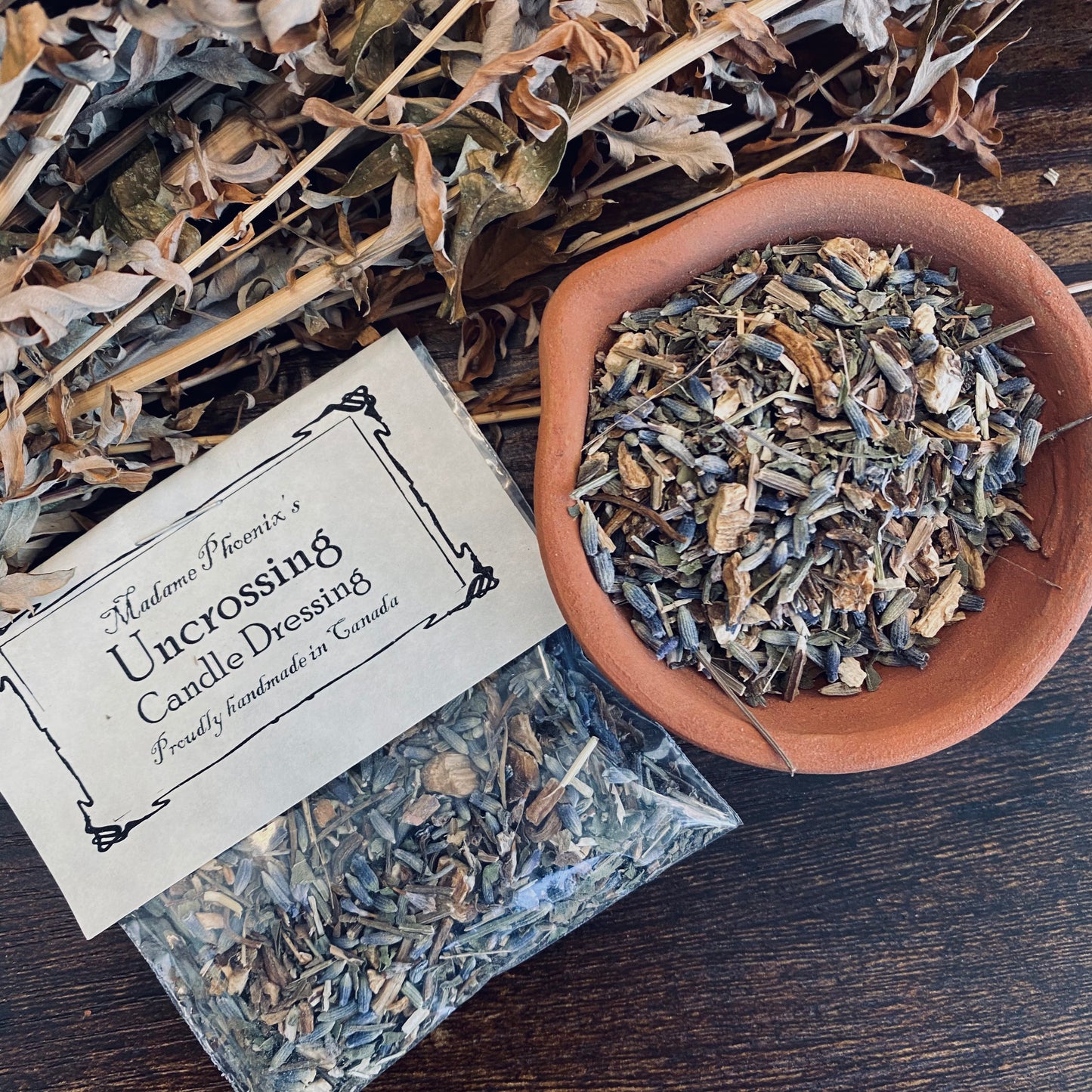 Herbes pour vinaigrette : décroisement