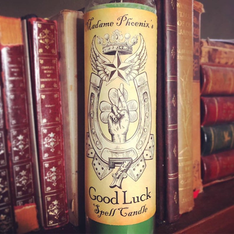 Lucky 7 Spell Candle