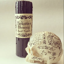 Load image into Gallery viewer, Hekate Devotional Witchcraft Tall Pillar Magic Candle
