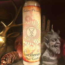 Load image into Gallery viewer, Luciferian Altar Candle
